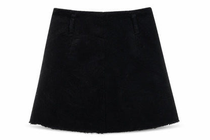Denim&co Womens Black   A-Line Skirt Size 4