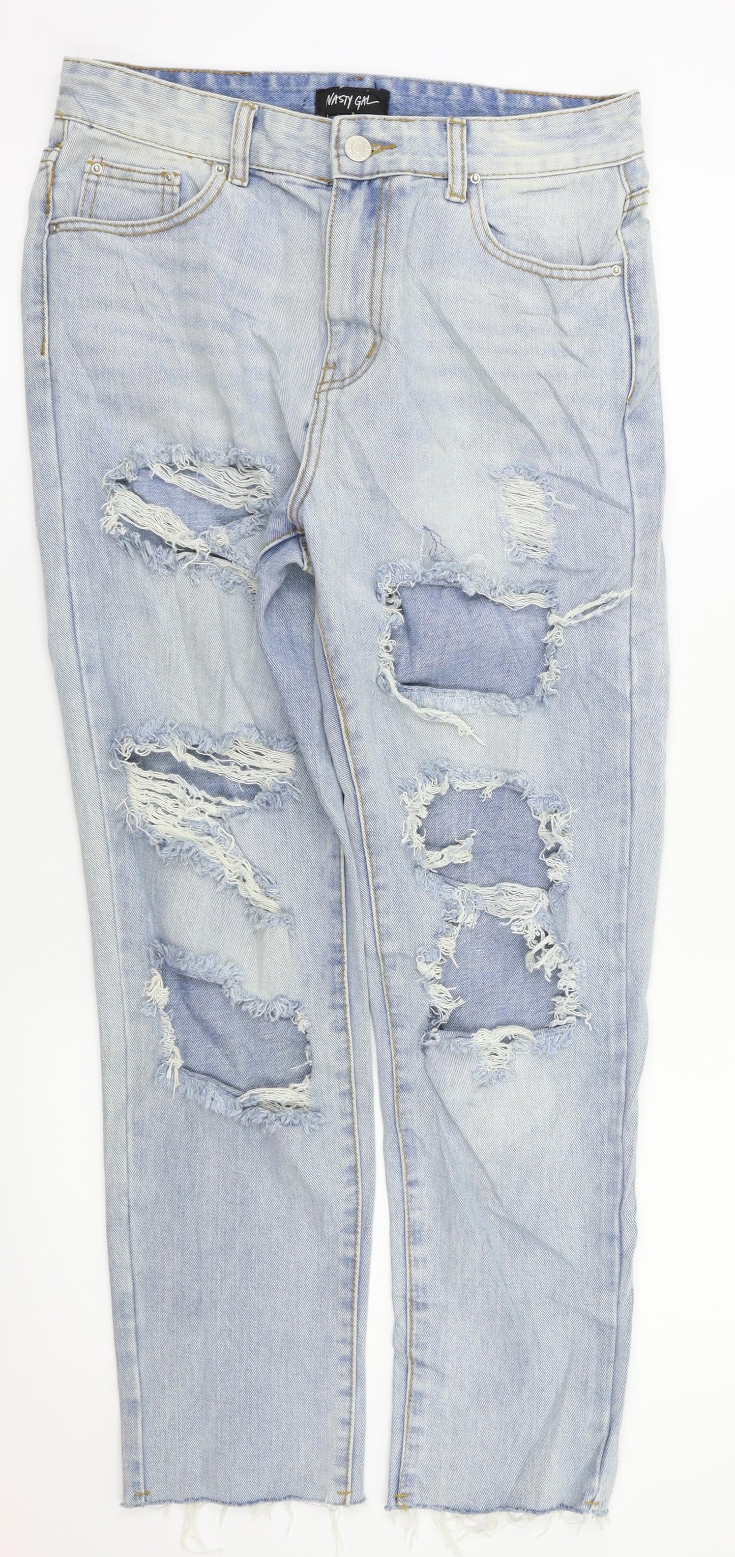 Nasty Gal Womens Blue   Skinny Jeans Size 10 L27 in