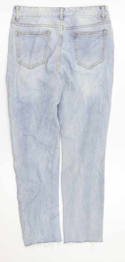 Nasty Gal Womens Blue   Skinny Jeans Size 10 L27 in