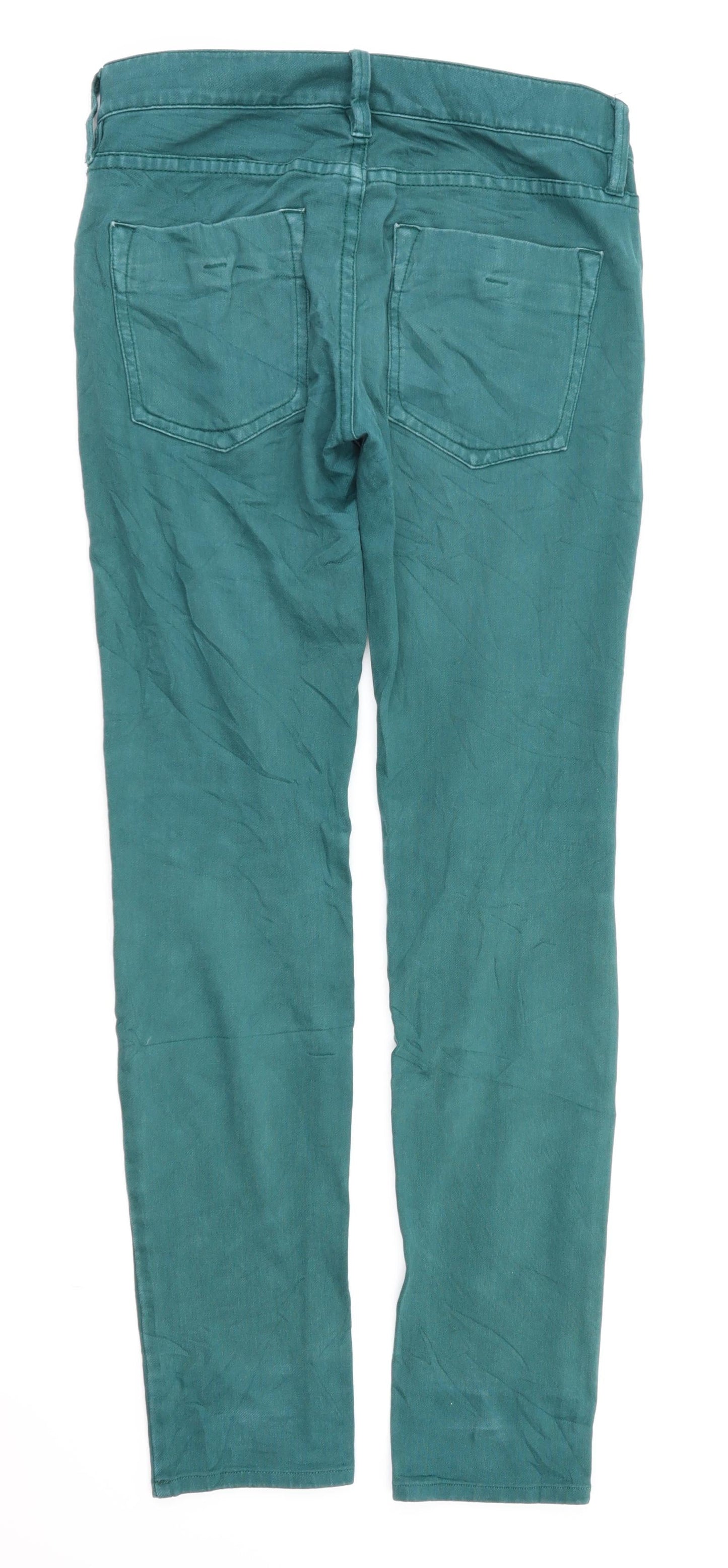 FC Jeans Womens Green   Skinny Jeans Size 8 L29 in