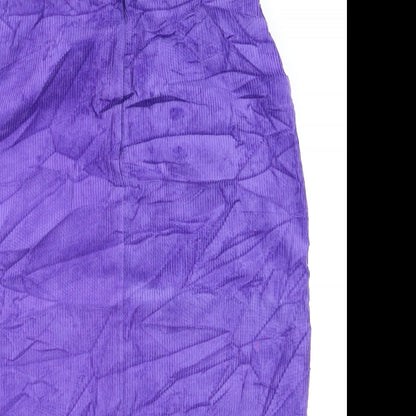 casual women  Womens Purple   A-Line Skirt Size 12