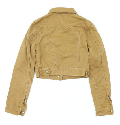 Womens UK Size S FOREVER 21 Brown Jacket