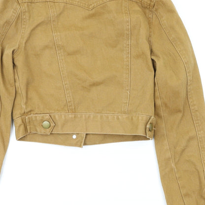 Womens UK Size S FOREVER 21 Brown Jacket