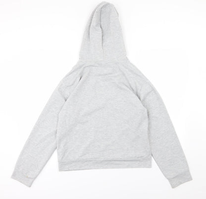 SheIn Womens Grey  Jersey Pullover Hoodie Size M  - NASA