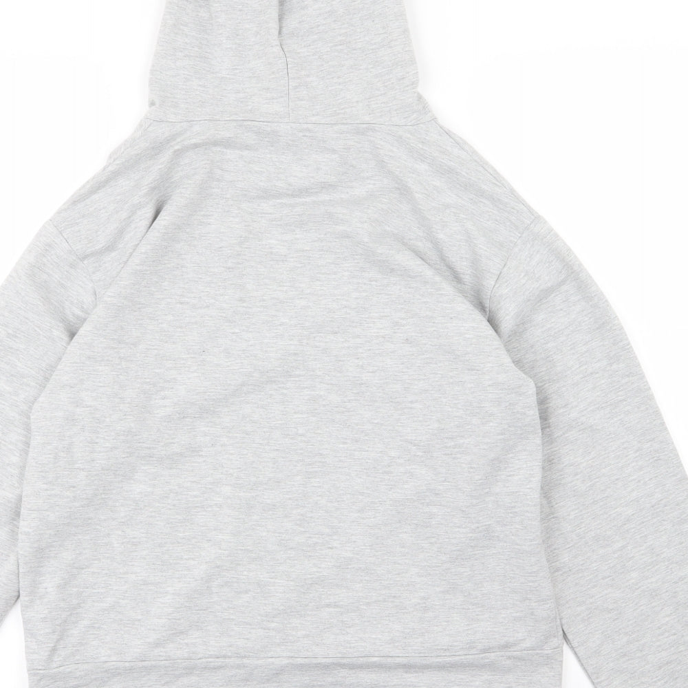SheIn Womens Grey  Jersey Pullover Hoodie Size M  - NASA