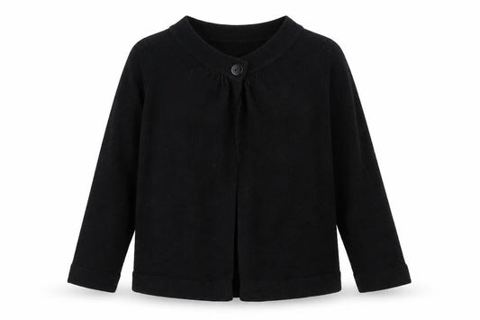 Sarah Hamilton Womens Black  Knit Cardigan Jumper Size M