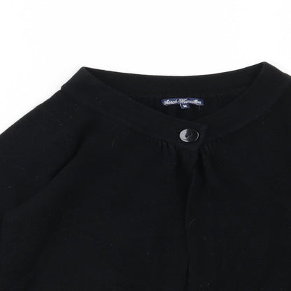 Sarah Hamilton Womens Black  Knit Cardigan Jumper Size M