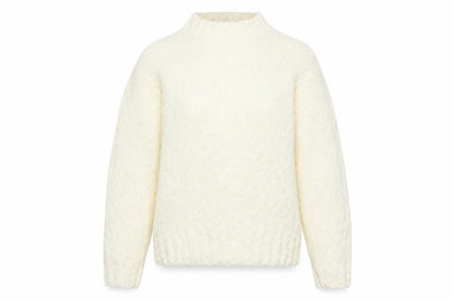 Littlewoods Womens Ivory  Knit Pullover Jumper Size 10