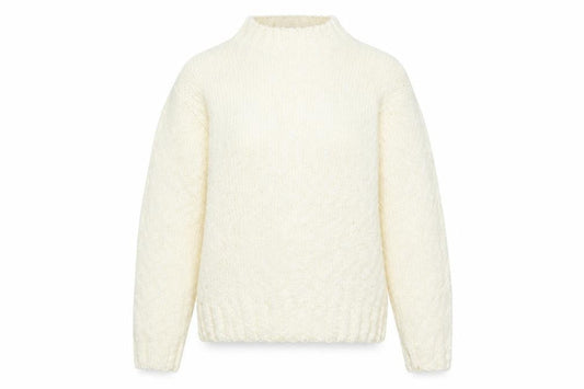 Littlewoods Womens Ivory  Knit Pullover Jumper Size 10