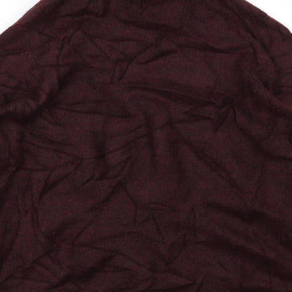 H&M Womens Red  Knit Pullover Jumper Size M