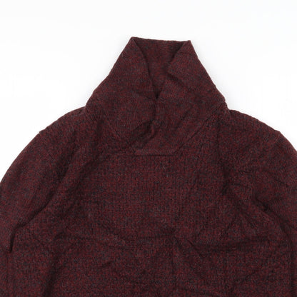 NEXT Mens Red  Knit Pullover Jumper Size M
