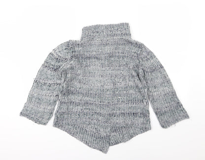 Kenar Womens Grey  Knit Cardigan Jumper Size L