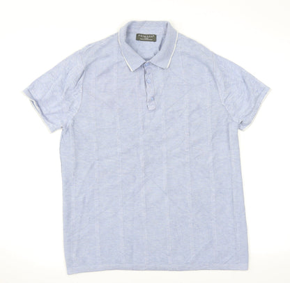Primark Mens Blue    Polo Size L