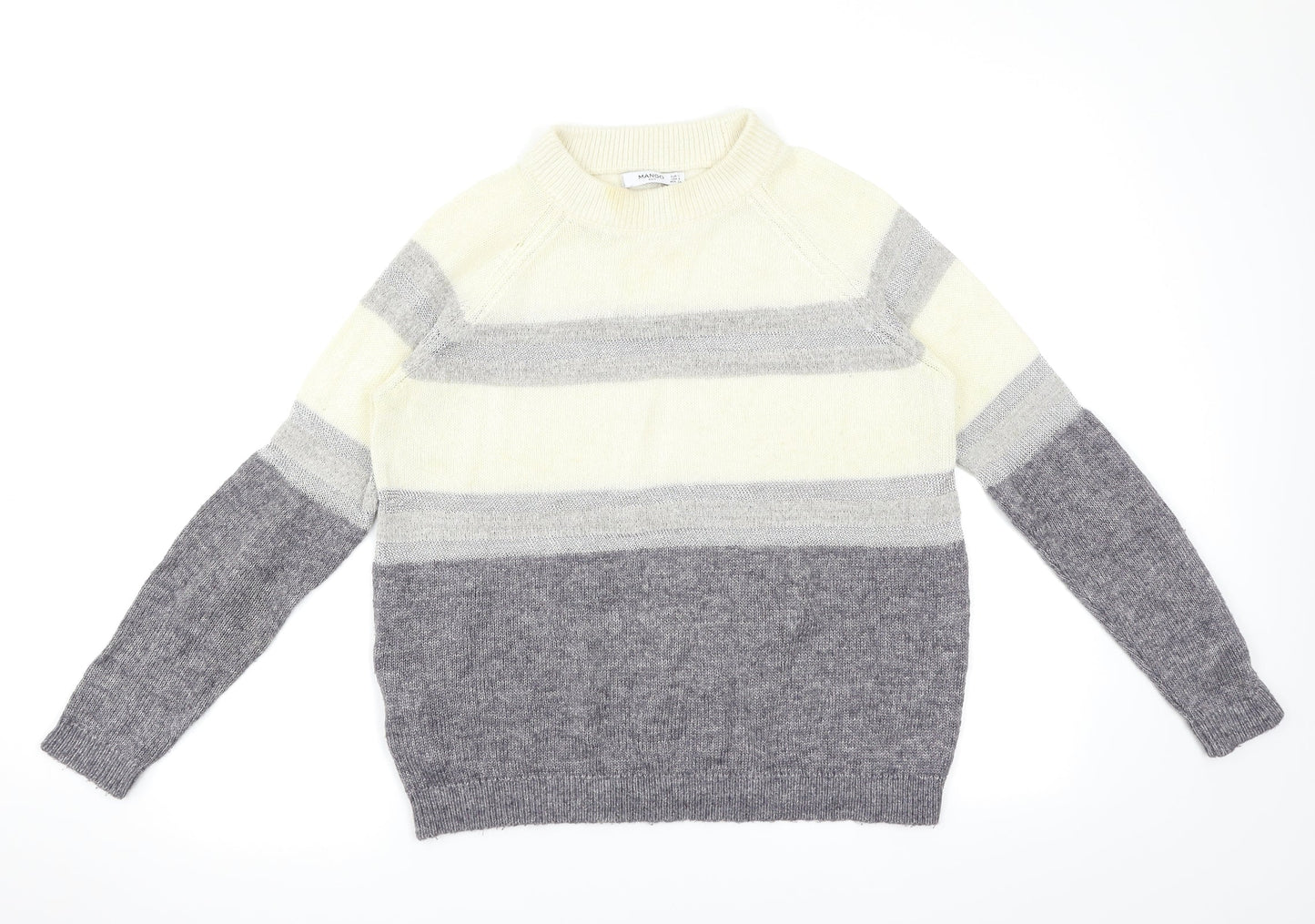 Mango Womens Multicoloured   Pullover Jumper Size 6