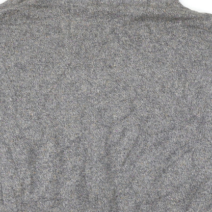 Soon Womens Grey Herringbone  Pullover Jumper Size 14