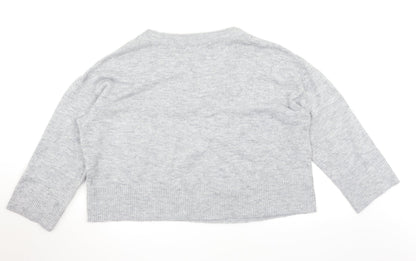 H&M Womens Grey   Pullover Jumper Size 12