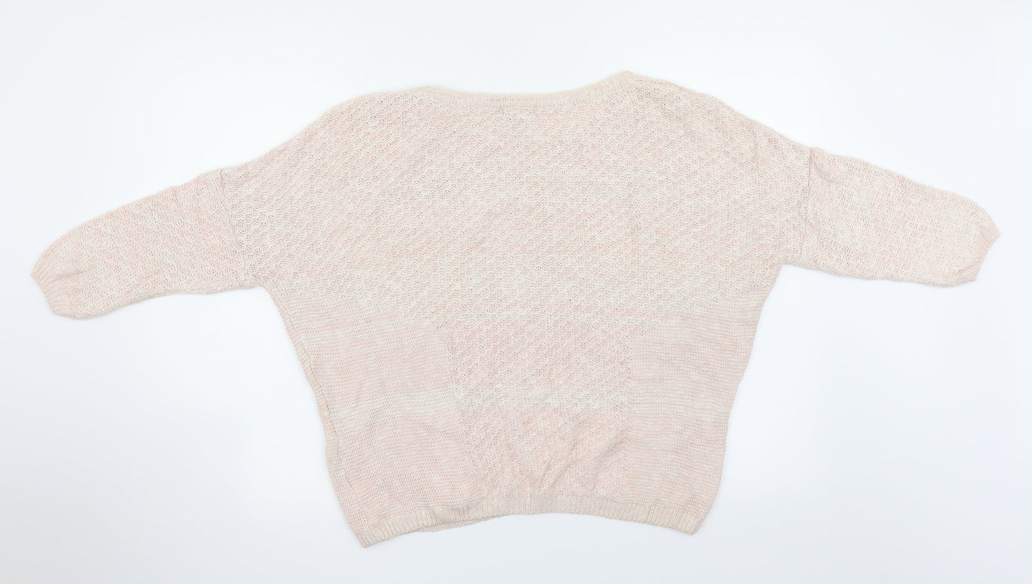 Topshop Womens Pink   Pullover Jumper Size 8