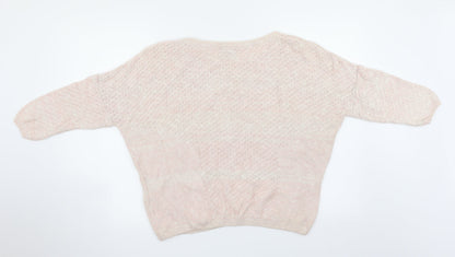 Topshop Womens Pink   Pullover Jumper Size 8