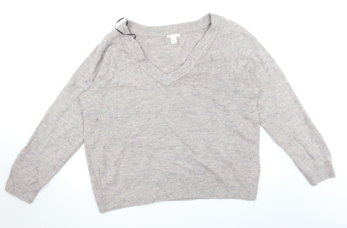 H&M Womens Purple   Pullover Jumper Size 12