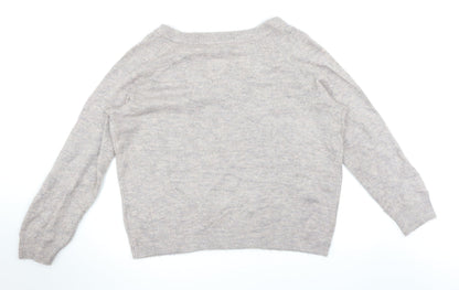 H&M Womens Purple   Pullover Jumper Size 12