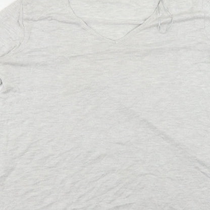 F&F Womens Grey   Basic T-Shirt Size 16