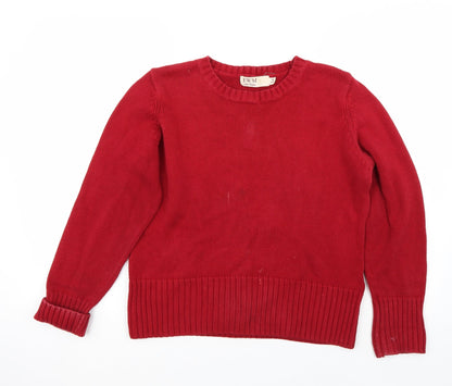 EWM Womens Red   Pullover Jumper Size M