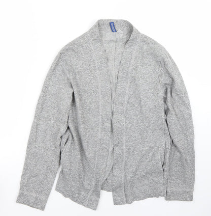 H&M Womens Grey   Cardigan Jumper Size S