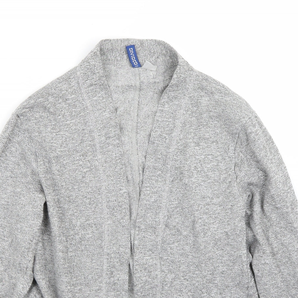 H&M Womens Grey   Cardigan Jumper Size S