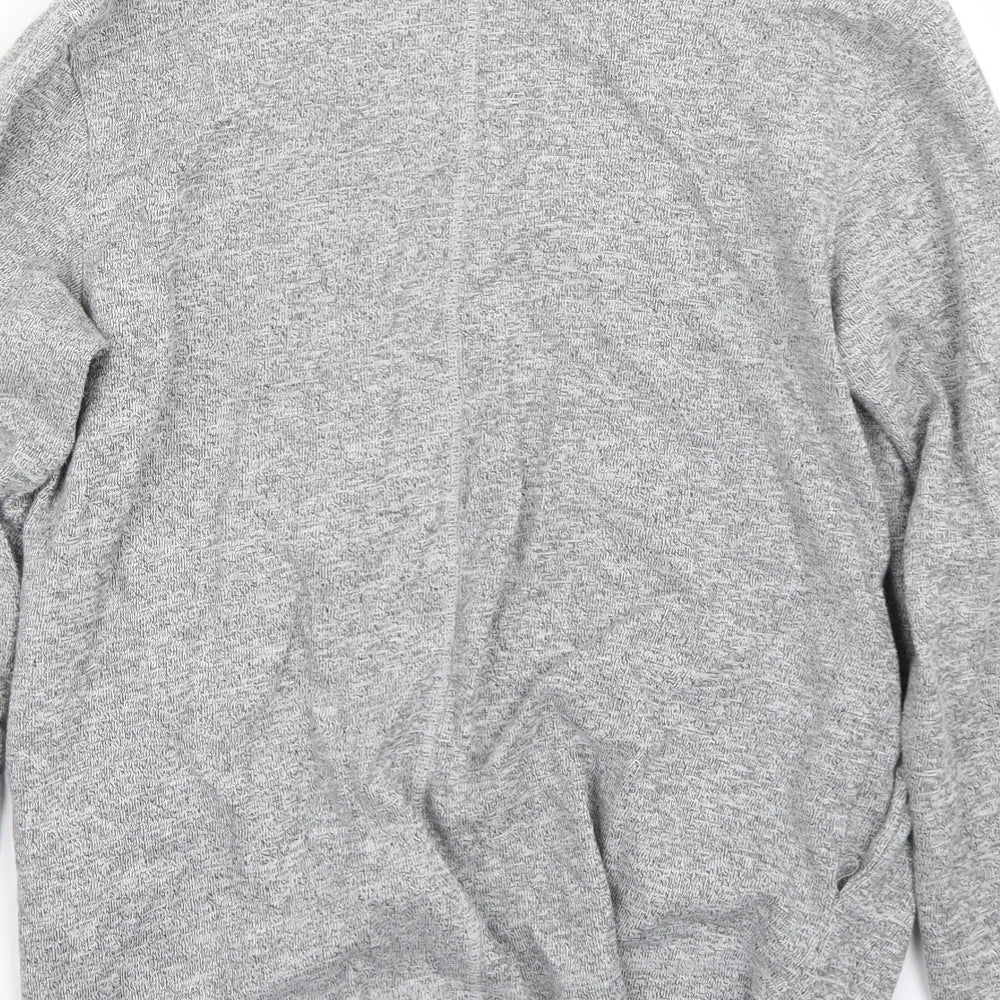 H&M Womens Grey   Cardigan Jumper Size S