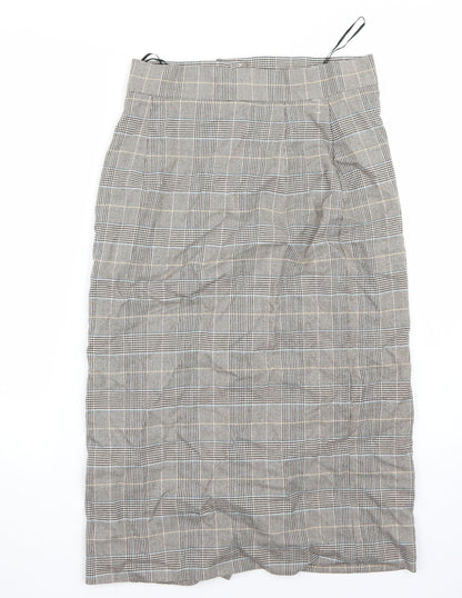 Marks and Spencer Womens Brown   A-Line Skirt Size 8