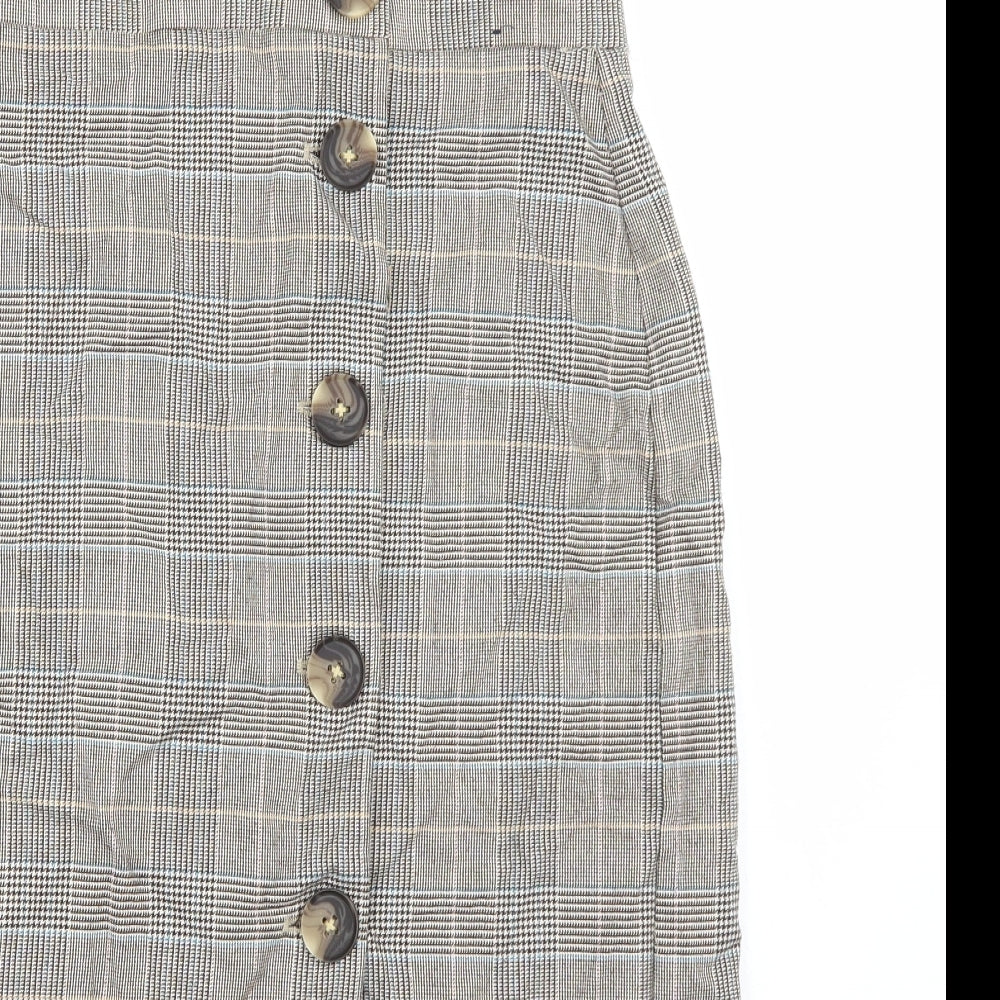 Marks and Spencer Womens Brown   A-Line Skirt Size 8
