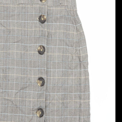 Marks and Spencer Womens Brown   A-Line Skirt Size 8