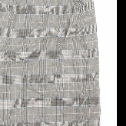 Marks and Spencer Womens Brown   A-Line Skirt Size 8