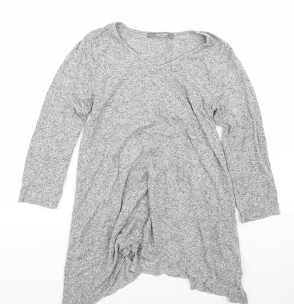 Colin 1804 Womens Grey   Basic T-Shirt Size S