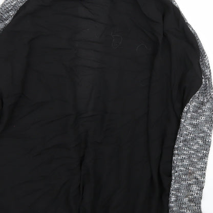 Light before Dark Womens Grey   Basic Blouse Size S