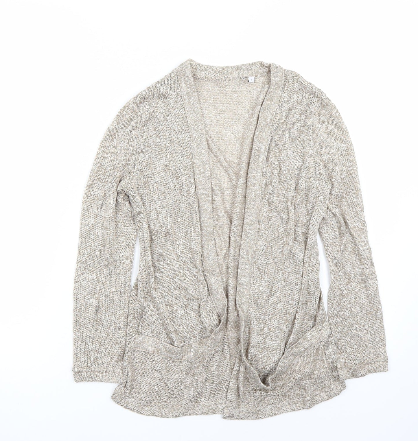 Newlook Womens Beige   Cardigan Jumper Size 8