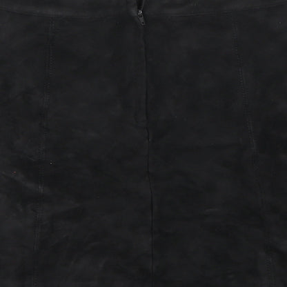 H&M Womens Black   A-Line Skirt Size 8