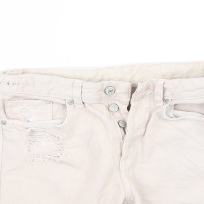 & denim Mens Ivory   Bermuda Shorts Size 24