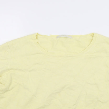 Marks & Spencer Womens Yellow   Pullover Jumper Size 16