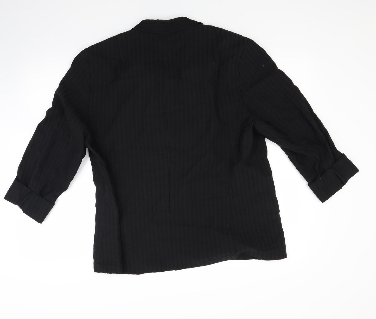 Lebek Womens Black   Jacket Blazer Size 18
