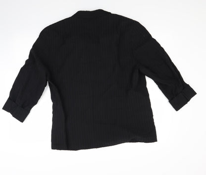 Lebek Womens Black   Jacket Blazer Size 18