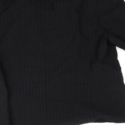 Lebek Womens Black   Jacket Blazer Size 18