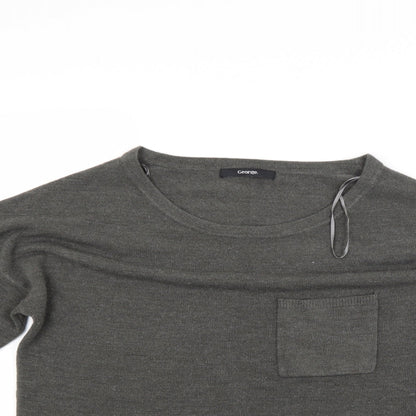 George Womens Grey   Pullover Jumper Size 10