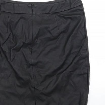 Oasis Womens Black   Mini Skirt Size 12