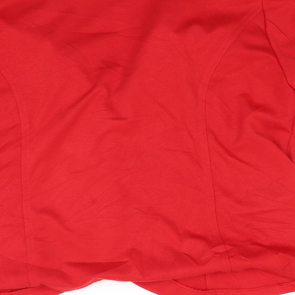 Womens UK Size 18 Afibel Red Jacket
