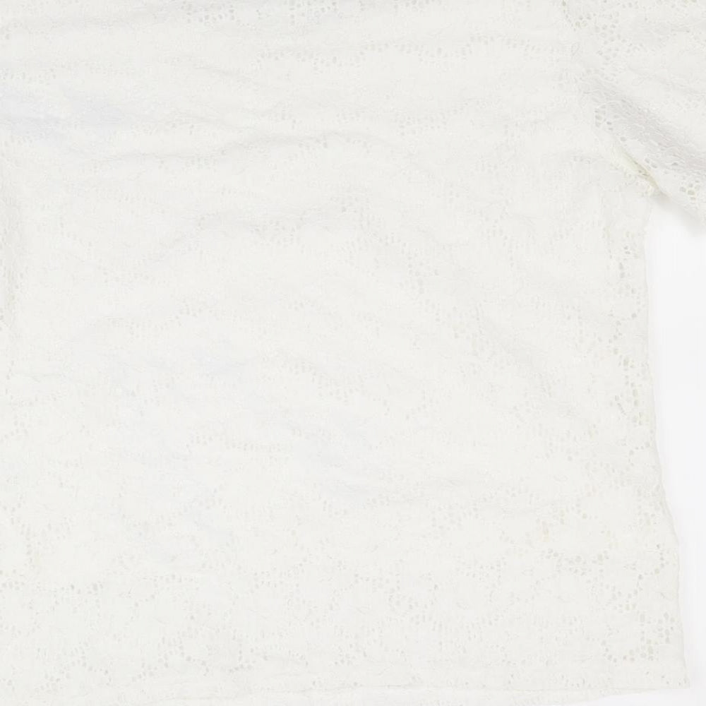 Womens UK Size L paramour White Basic Blouse
