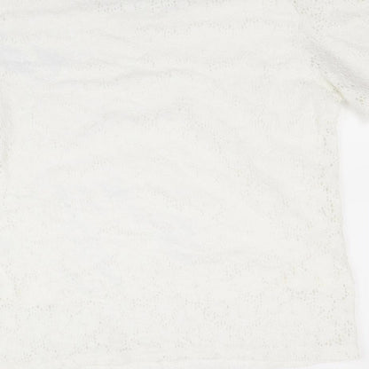 Womens UK Size L paramour White Basic Blouse
