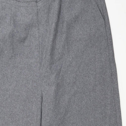 Womens UK Size 22 BM Regular Fit  Grey Trousers