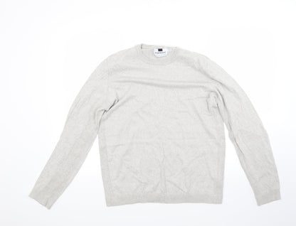 Topman Mens Grey   Pullover Jumper Size M