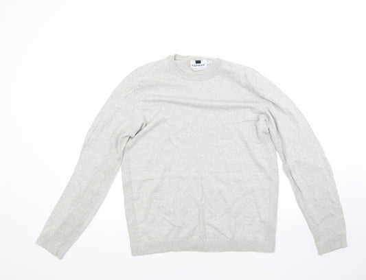 Topman Mens Grey   Pullover Jumper Size M